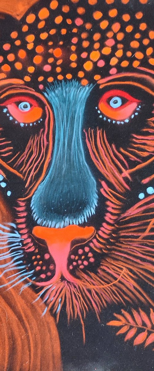 Panther Orange by Kira K. Sadian