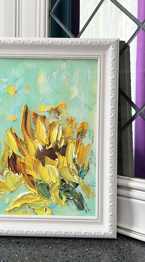 SUNFLOWER FLOWER by Marina Skromova