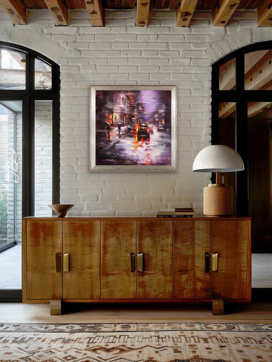 Winter Evening in Soho