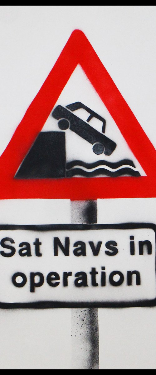 Sat Nav (on paper). by Juan Sly