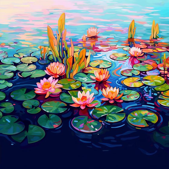 Water lilies III