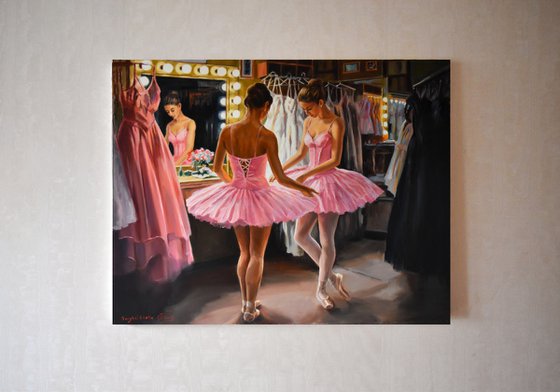 The dressing room