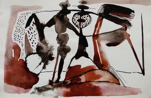 WOULD YOU LIKE To Dance?, EXCLUSIVE to Artfinder + FREE shipping by Frederic Belaubre