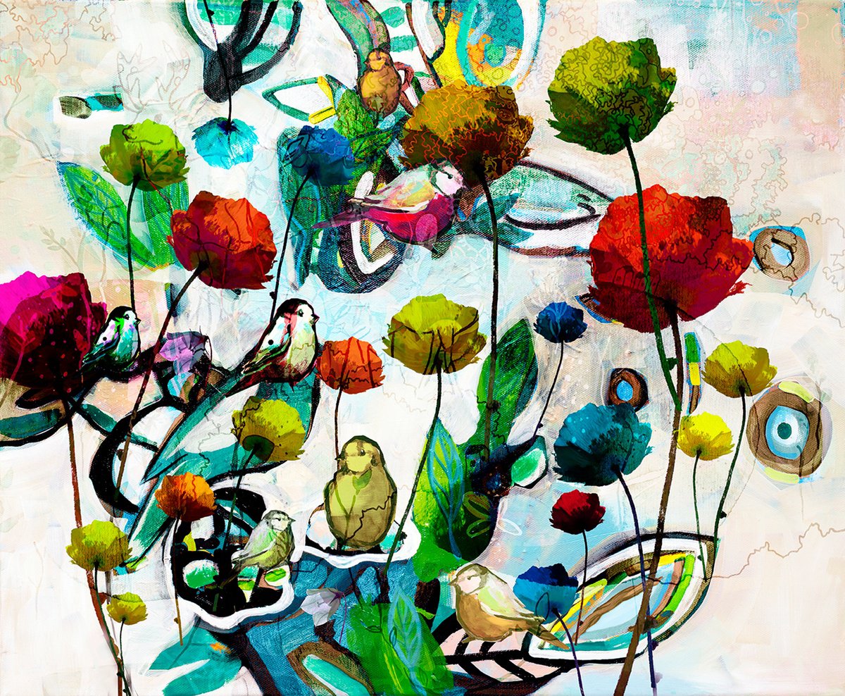 Impressionistic Giclee Print , The Nordic Summernight By Randi Antonsen, 17 X 13, Artwork For Sale On Artfinder