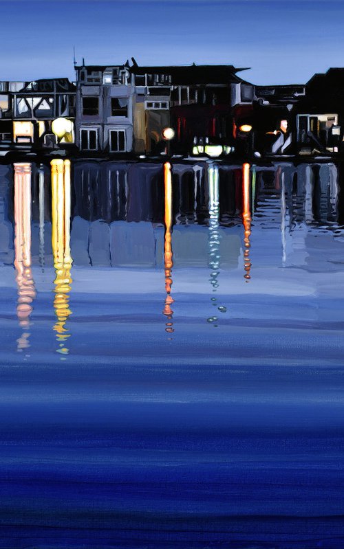 SAUSALITO RICHARDSON BAY / NOCTURNE #1 by Alex Nizovsky