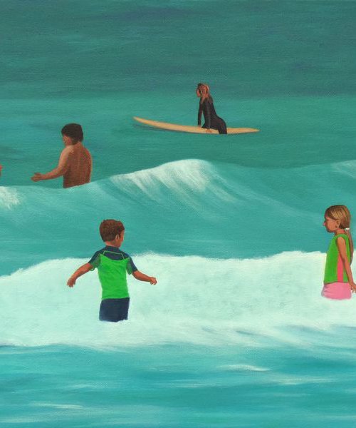 Wading And Watching by Vicki Des Jardins