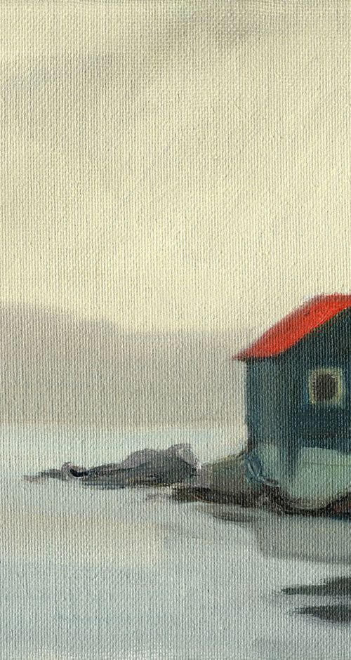 Lonely cottage by Bo Kravchenko