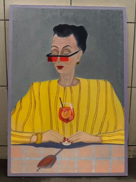 "The Lady with Aperol"