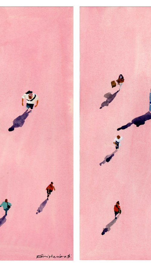 Pink People by Bogdan Shiptenko