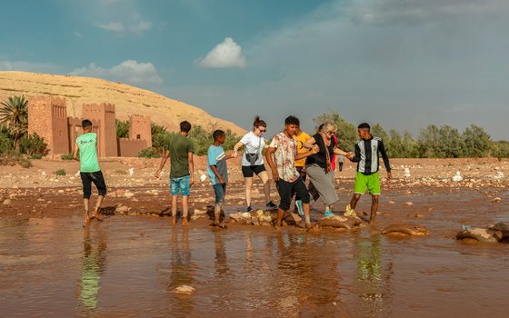 Passage à gué, Maroc