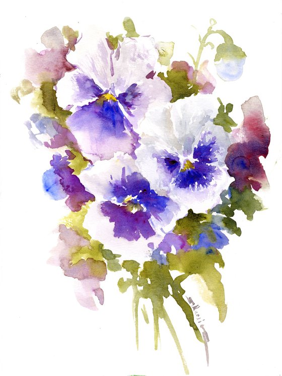 Pansy Flowers