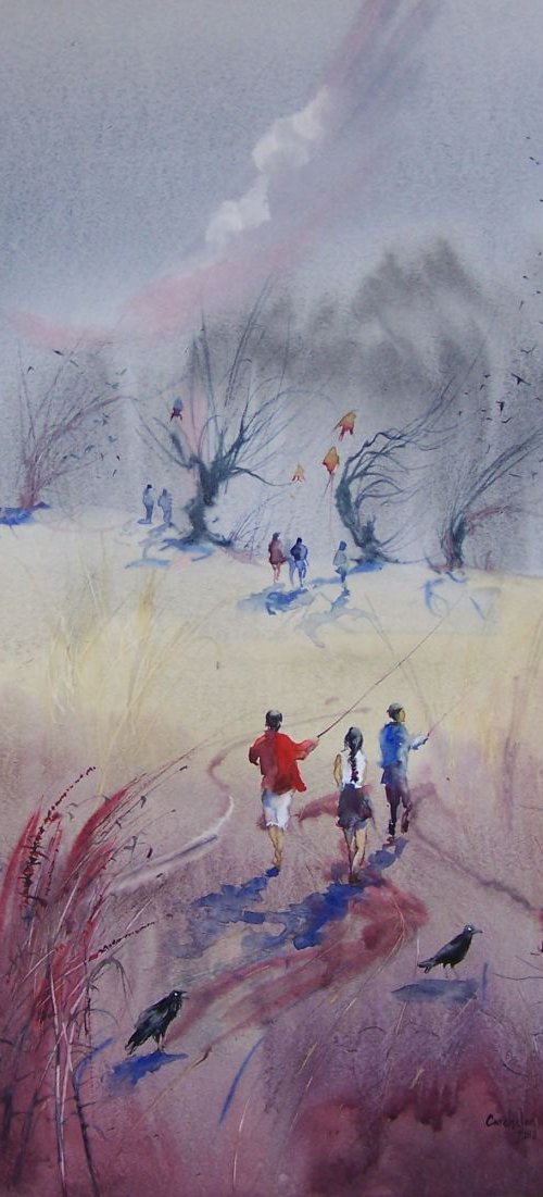 "Childhood games" SOLD by Iulia Carchelan