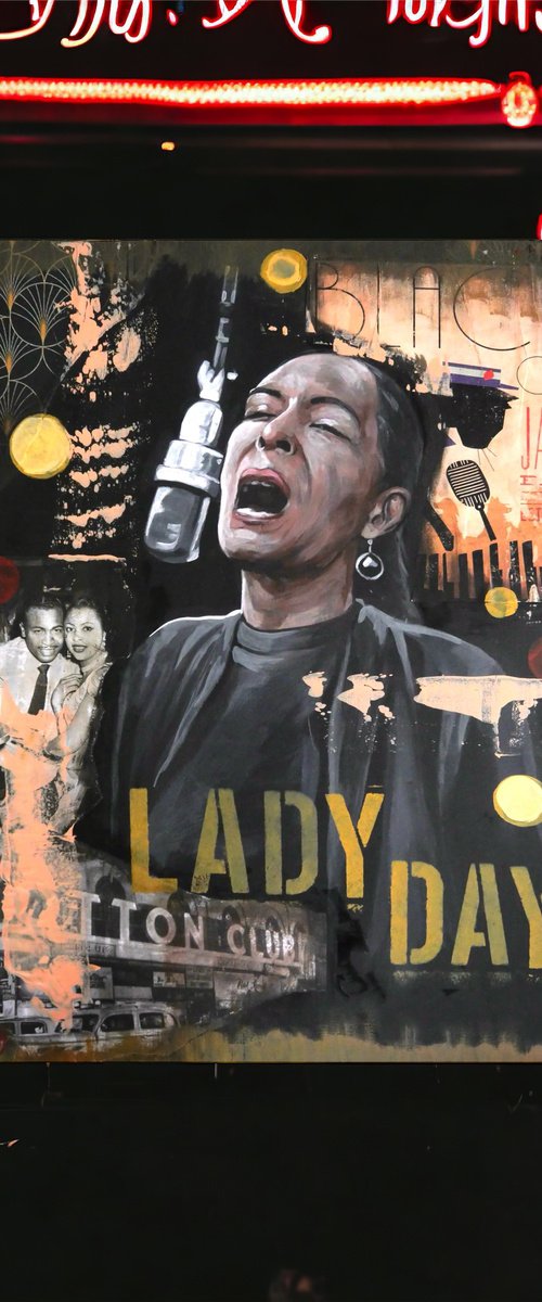 Billie Holiday by Peter Campbell Saunders
