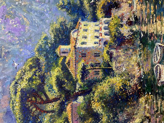 “Emerald reflection of spring”