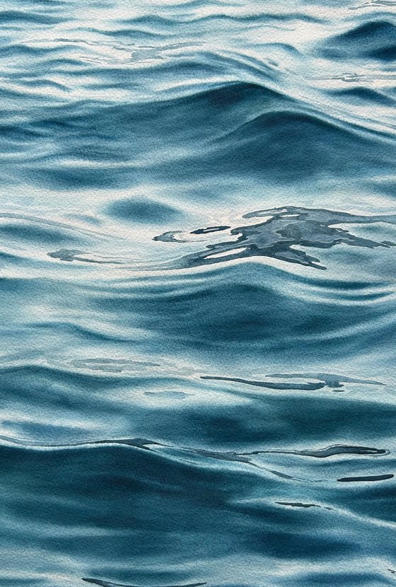 Immersion in Blue