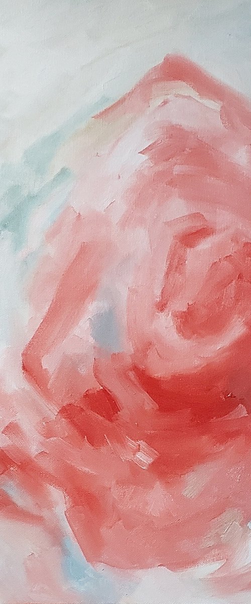 "Passage of Time" - floral - abstract by Katrina Case