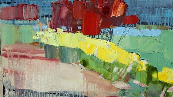 Flowers in the water