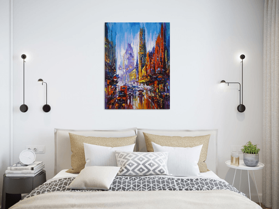 Modern rhythm of the old city