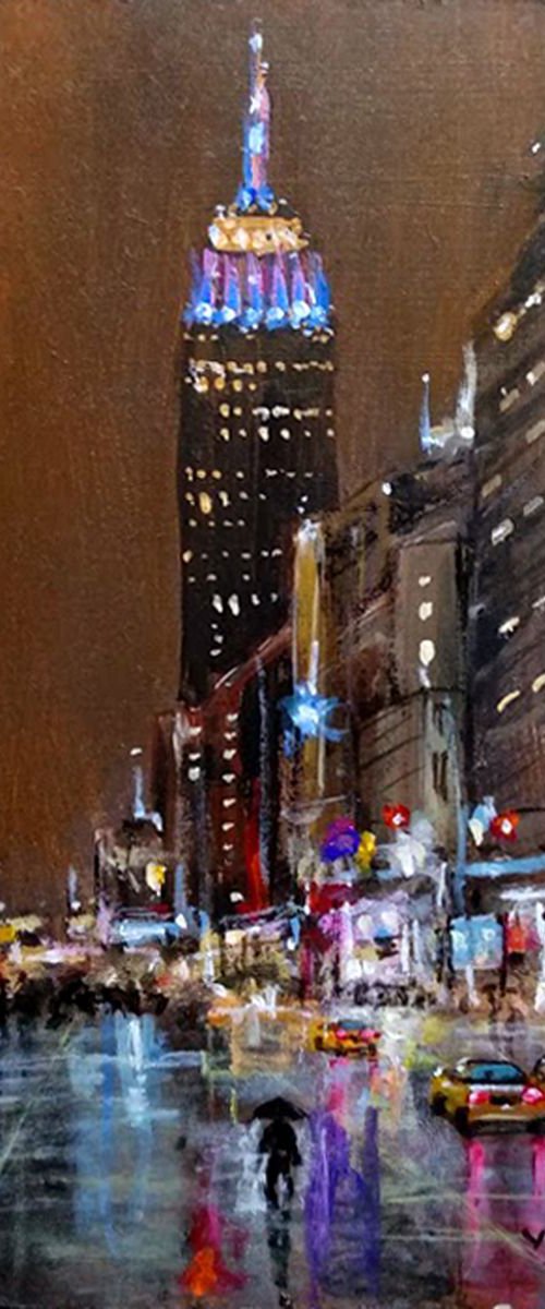 New York city in rain10 by Vishalandra Dakur