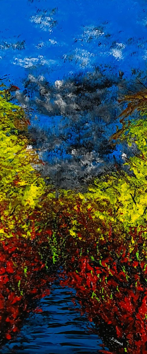 Burning River by Daniel Urbaník