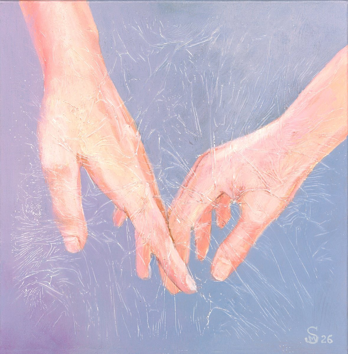 Almost Holding By Margarita Stepanova, 10 X 10, Artwork For Sale On Artfinder
