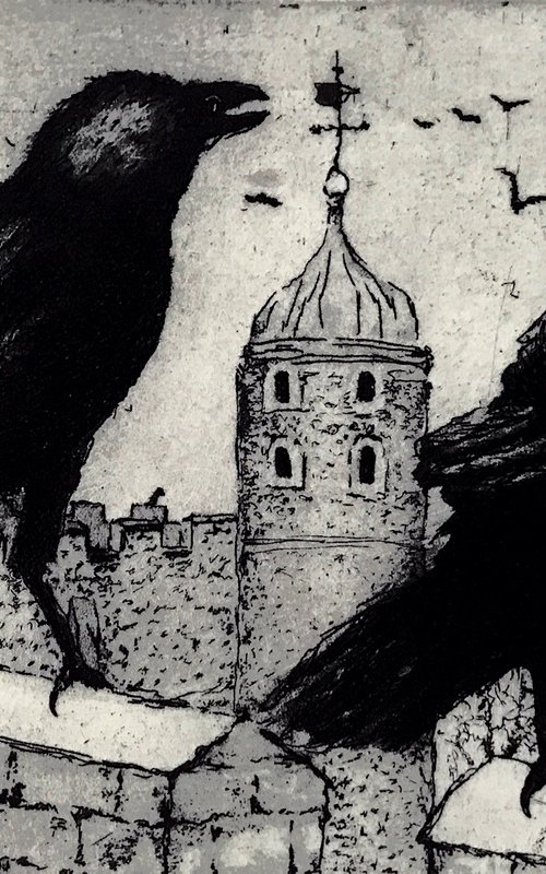 Ravens at the Tower by Tim Southall