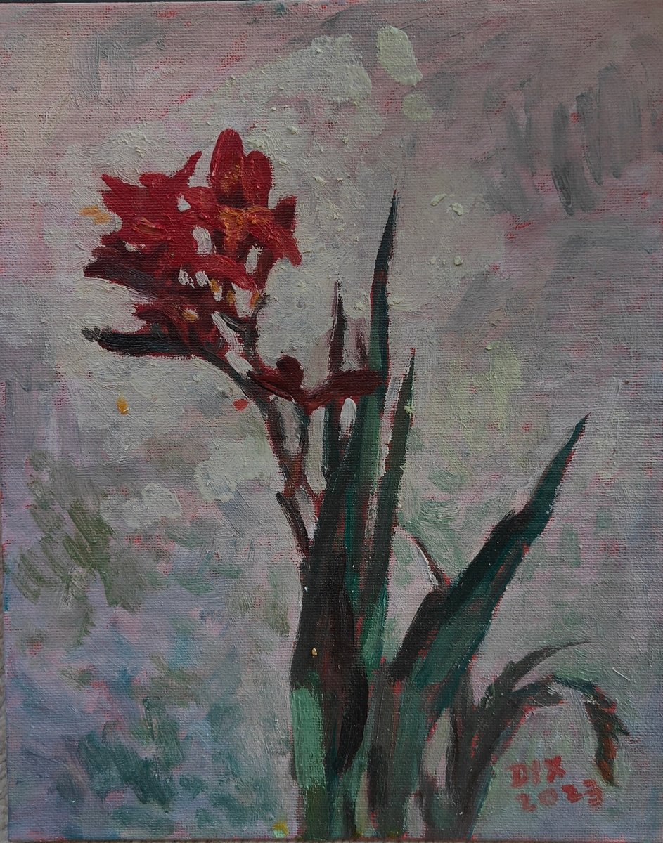 Flower By Jixiang Dong, 8 X 10, Artwork For Sale On Artfinder