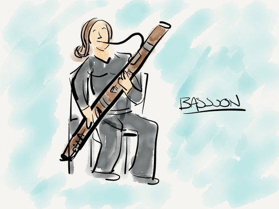 Bassoonist