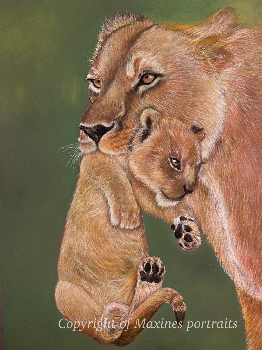 Mother and baby by Maxine Taylor