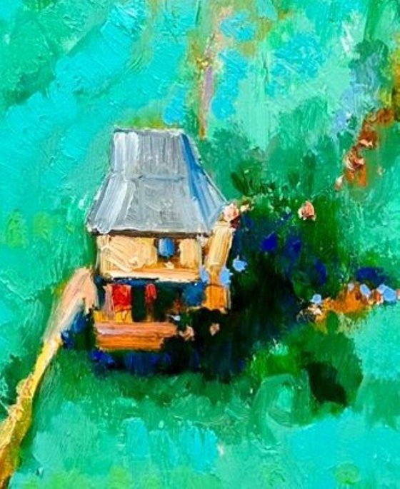 The House in the Sea of Green