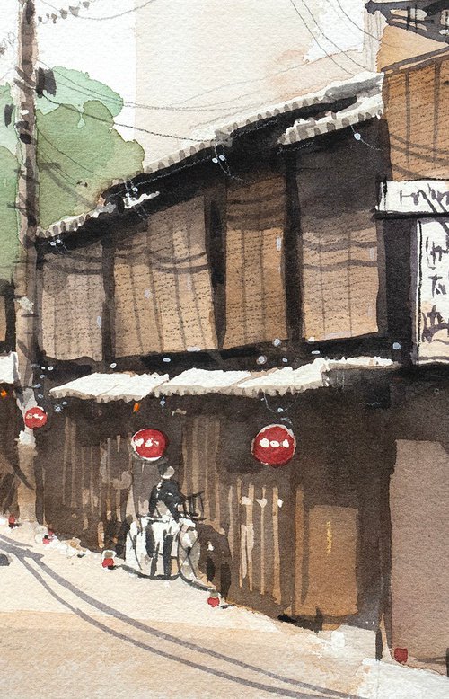 Historic Alley in Gion, Kyoto by Masato Watanabe