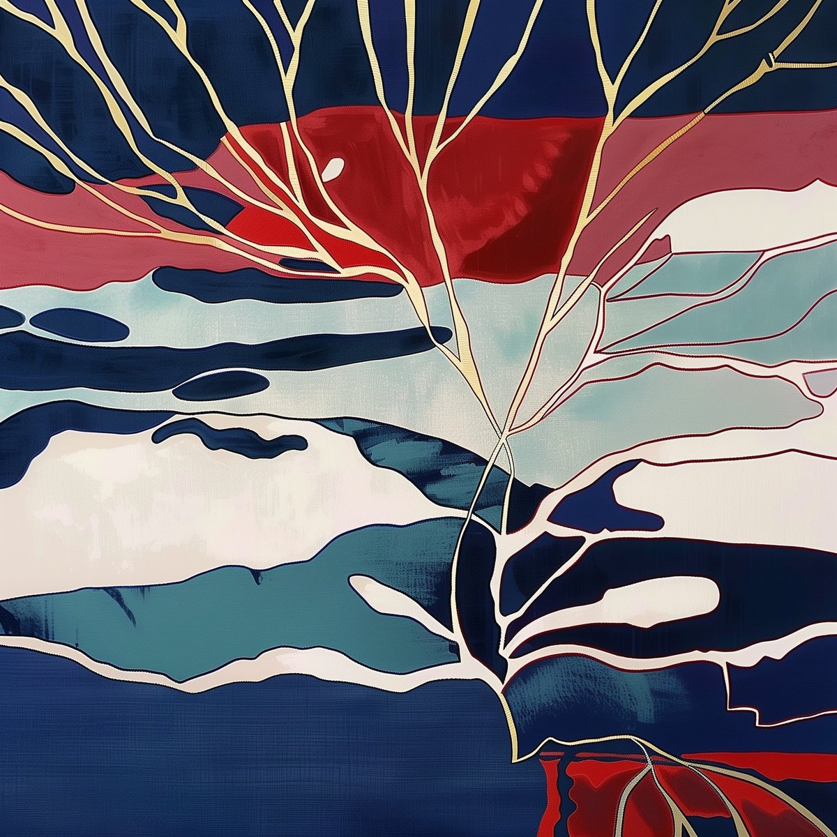 Dance Of Ice And Fire #5 By V+V Kniazievi, 59 X 59, Artwork For Sale On Artfinder