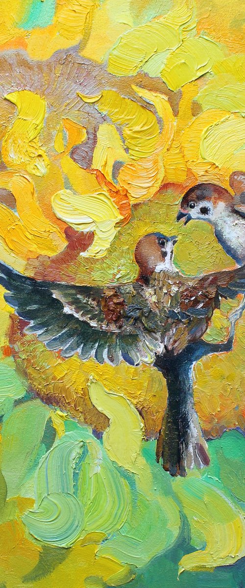 The battle for the harvest by Anastasiia Grygorieva