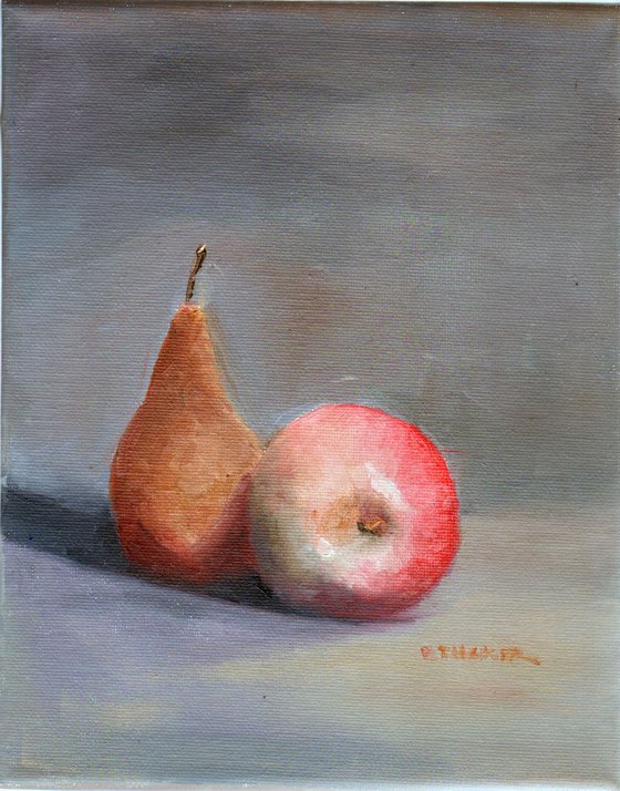 Apple & Bosc Pear - Zorn Palette