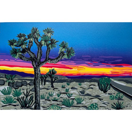 Joshua Sunset
