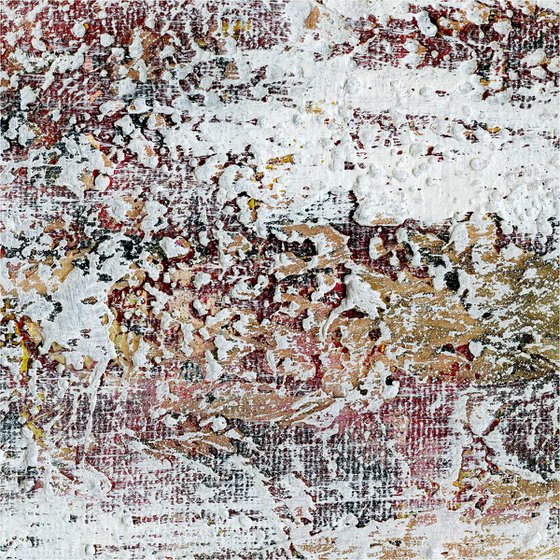 A Tranquil Journey 5 - Textural Abstract Painting by Kathy Morton Stanion