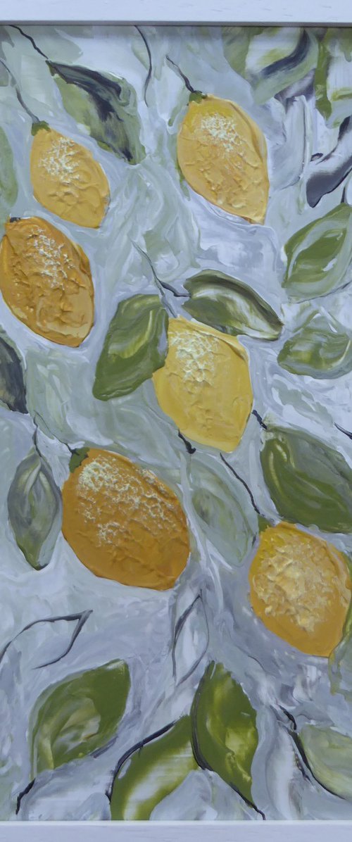 Sicilian lemons by Elaine Allender
