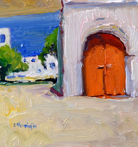 Village on Greek islands