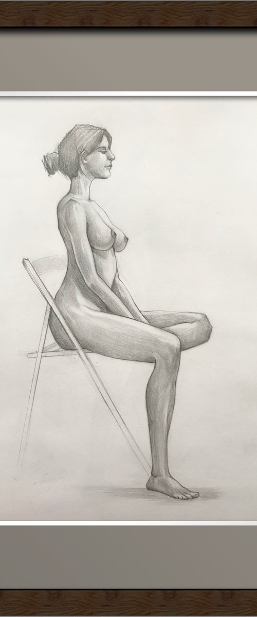 Nude girl by Andrii Roshkaniuk