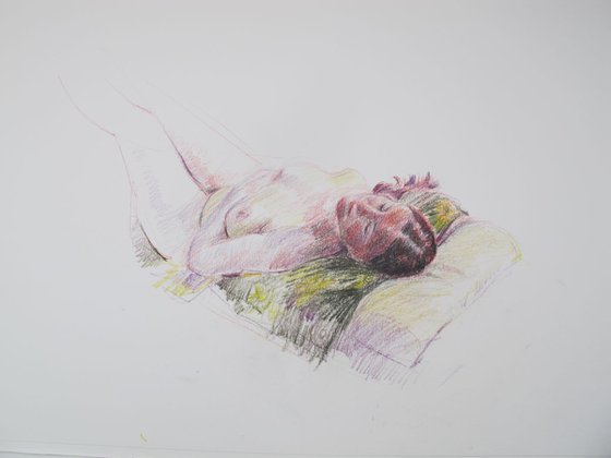 reclining nude