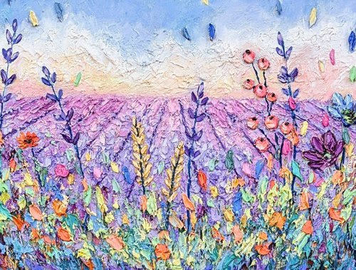 Wildflower view by Paige Castile