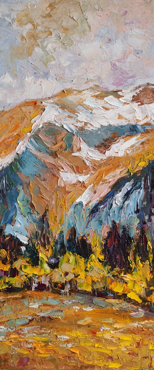 At the foot of the mountain by Alfia Koral