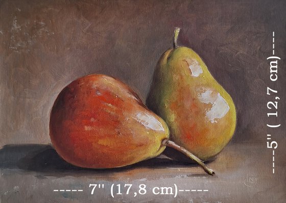 Pears Still Life in Light