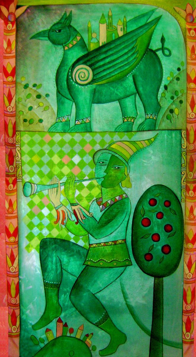 Happy Traveler ON ORDER by Van Hovak