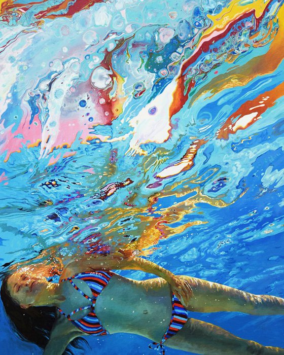 Underwater Painting - Dreaming in Colour