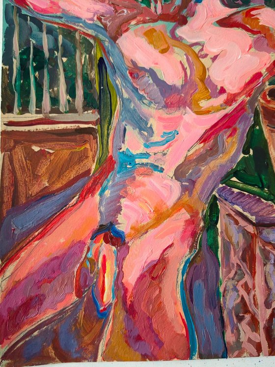 In the Shade of Rose Garden