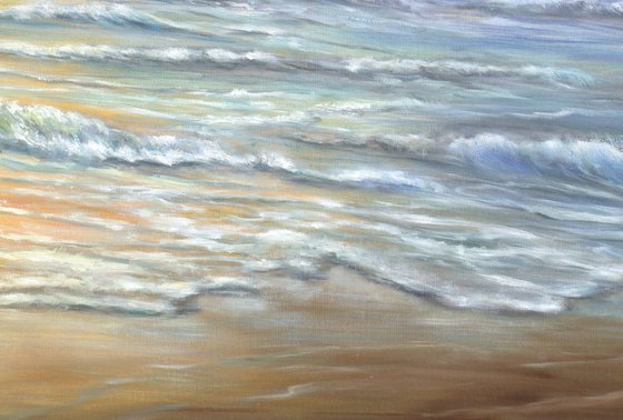 Light over the ocean