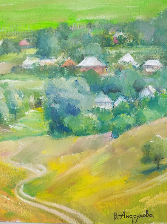 Ukrainian village