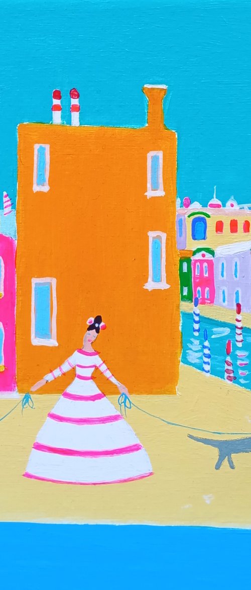 The Colours Of The Floating City by Katrina Avotina