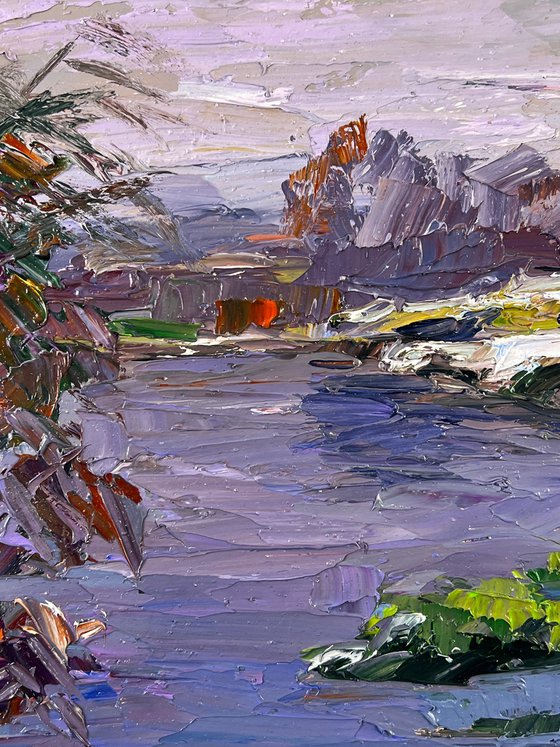 First Snow by the River